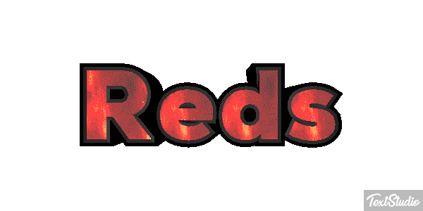 Reds Efecto de texto
