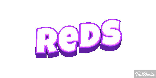 Reds Efecto de texto
