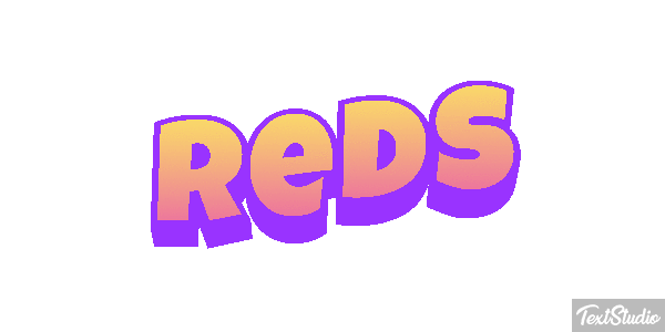 Reds Efecto de texto
