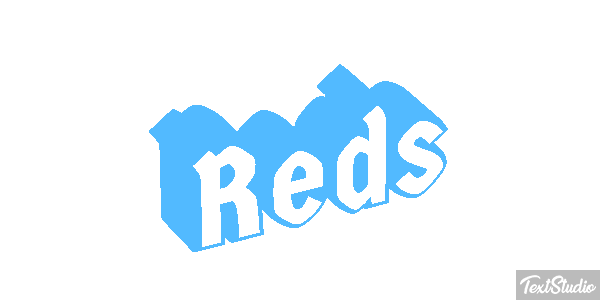 Reds Efecto de texto