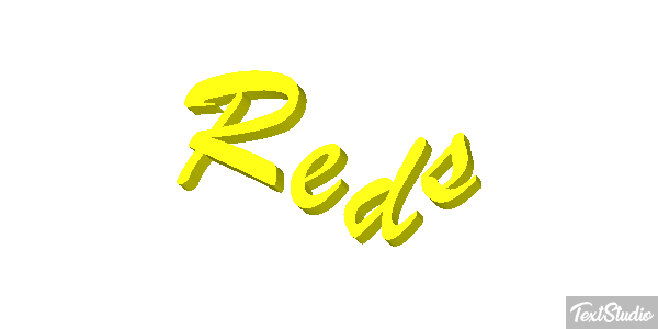 Reds Efecto de texto