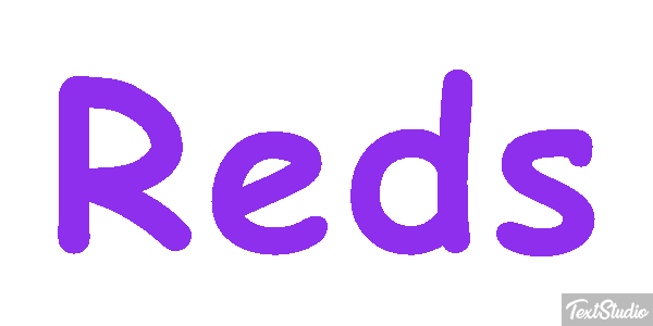 Reds Efecto de texto