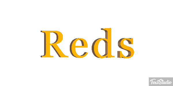 Reds Efecto de texto