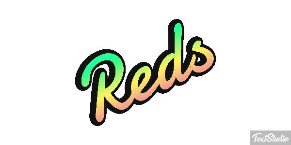 Reds Efecto de texto