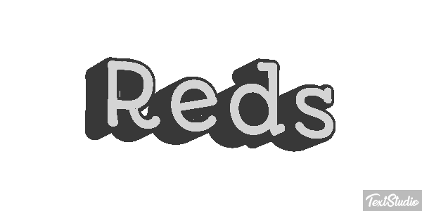 Reds Efecto de texto