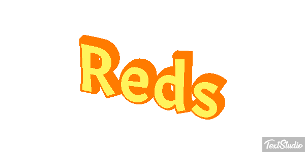 Reds Efecto de texto