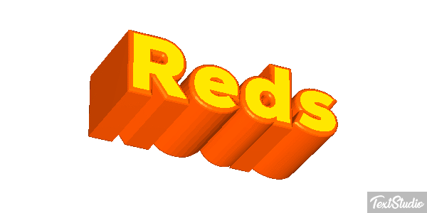 Reds Efecto de texto