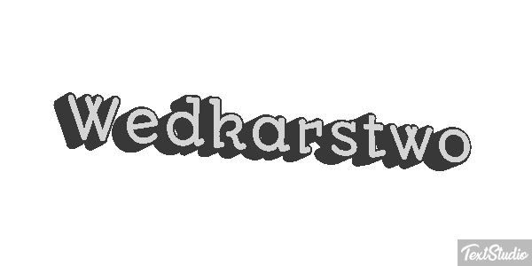 Wędkarstwo Efekt tekstowy