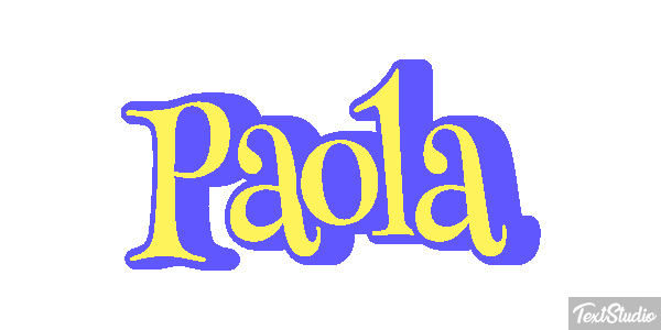 Paola Efecto de texto