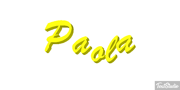 Paola Efecto de texto