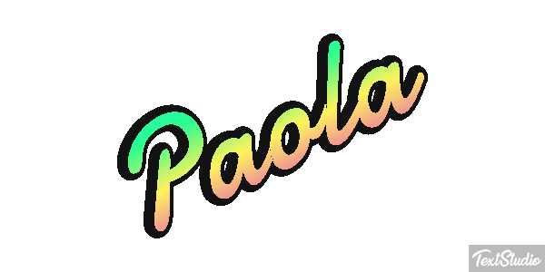 Paola Efecto de texto