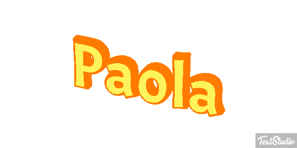 Paola Efecto de texto
