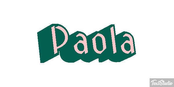 Paola Efecto de texto