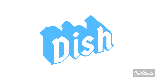 Dish Text effect