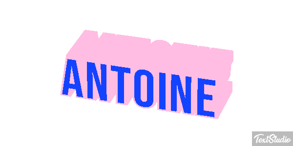 Antoine Text effect