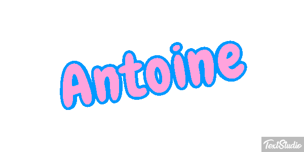 Antoine Text effect
