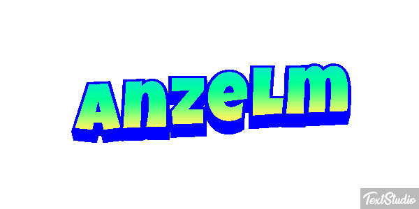 Anzelm Efecto de texto