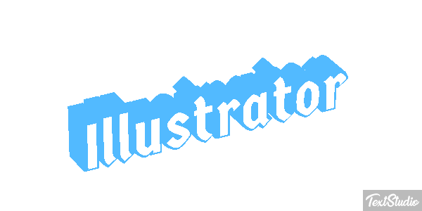 Illustrator Efeito do texto