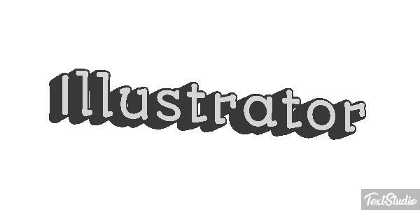 Illustrator Efeito do texto