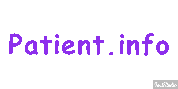 Patient.info Efecto de texto