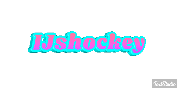 IJshockey Tekst effect