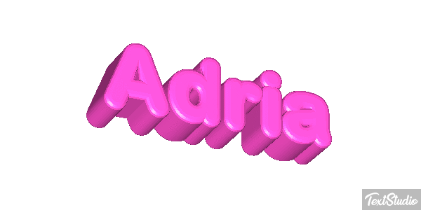 Adria Text effect