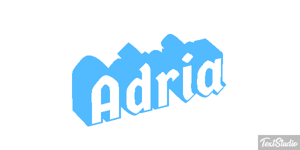 Adria Text effect