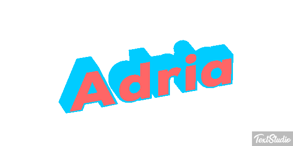 Adria Text effect