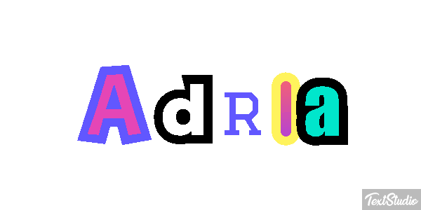 Adria Text effect