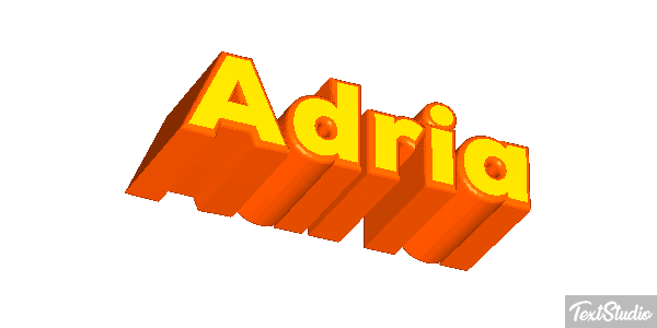Adria Text effect