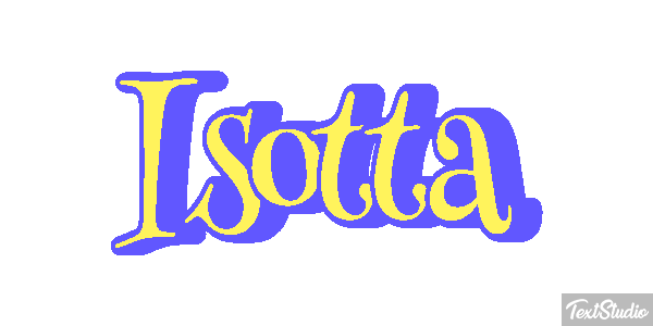 Isotta Effetto testo