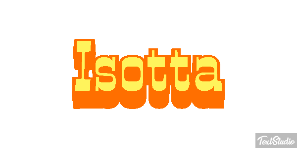 Isotta Effetto testo