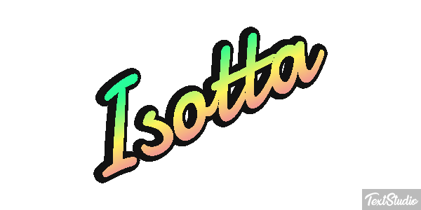 Isotta Effetto testo