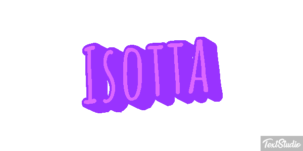 Isotta Effetto testo
