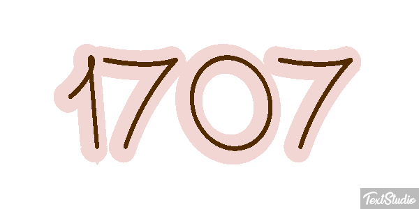 1707 Texteffekt