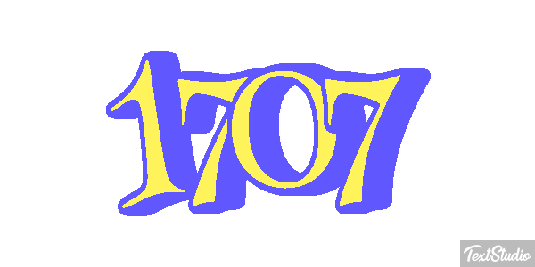1707 Texteffekt