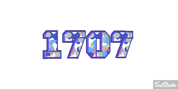 1707 Texteffekt