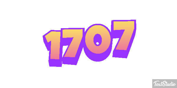 1707 Texteffekt