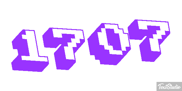 1707 Texteffekt