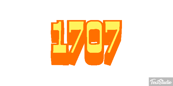 1707 Texteffekt
