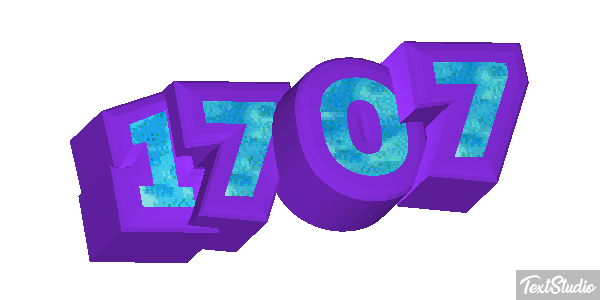 1707 Texteffekt