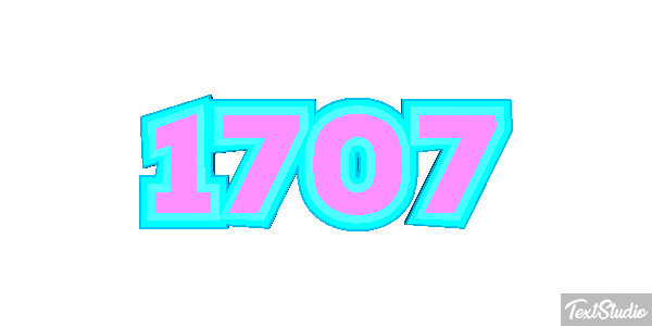 1707 Texteffekt