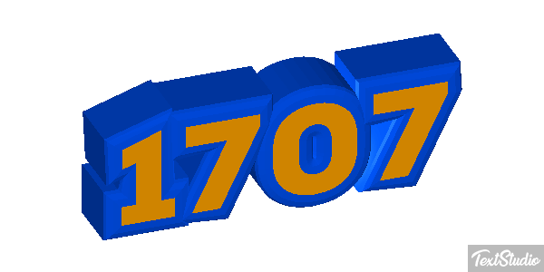 1707 Texteffekt