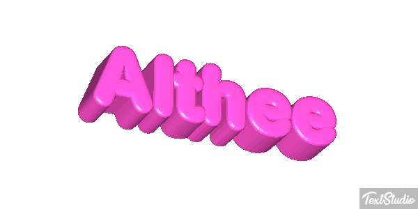 Althée Effet de texte