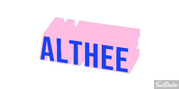 Althée Effet de texte