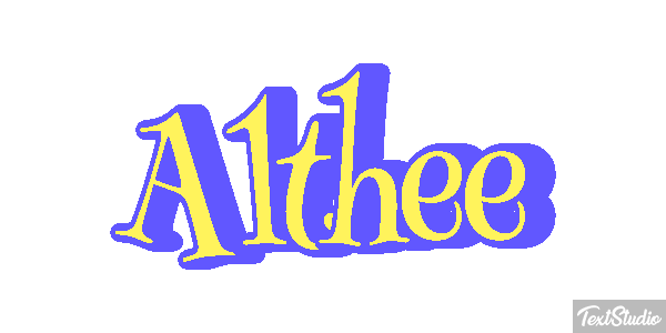 Althée Effet de texte