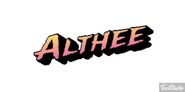 Althée Effet de texte