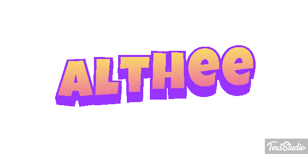 Althée Effet de texte