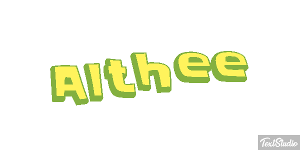 Althée Effet de texte