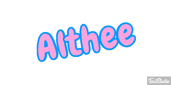 Althée Effet de texte